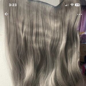 HALO Elegant Silver Hair Extension